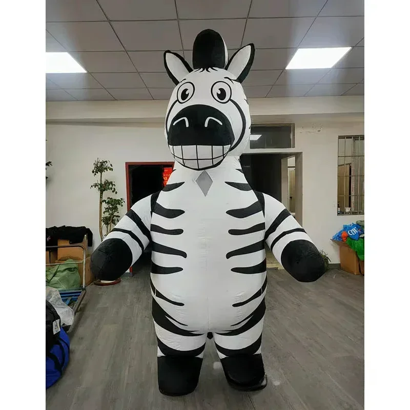 Event Party - Costume de mascotte zèbre gonflable pour