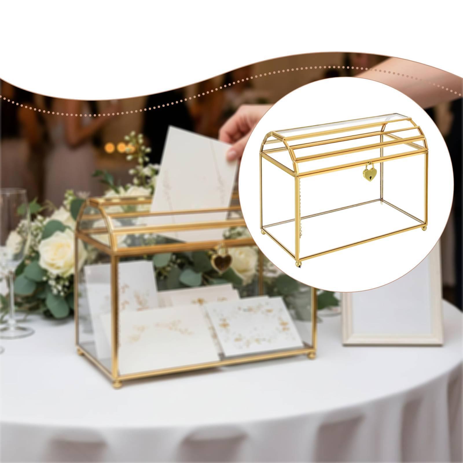 Boîte à cartes de mariage en v - Event Party Box avis et prix