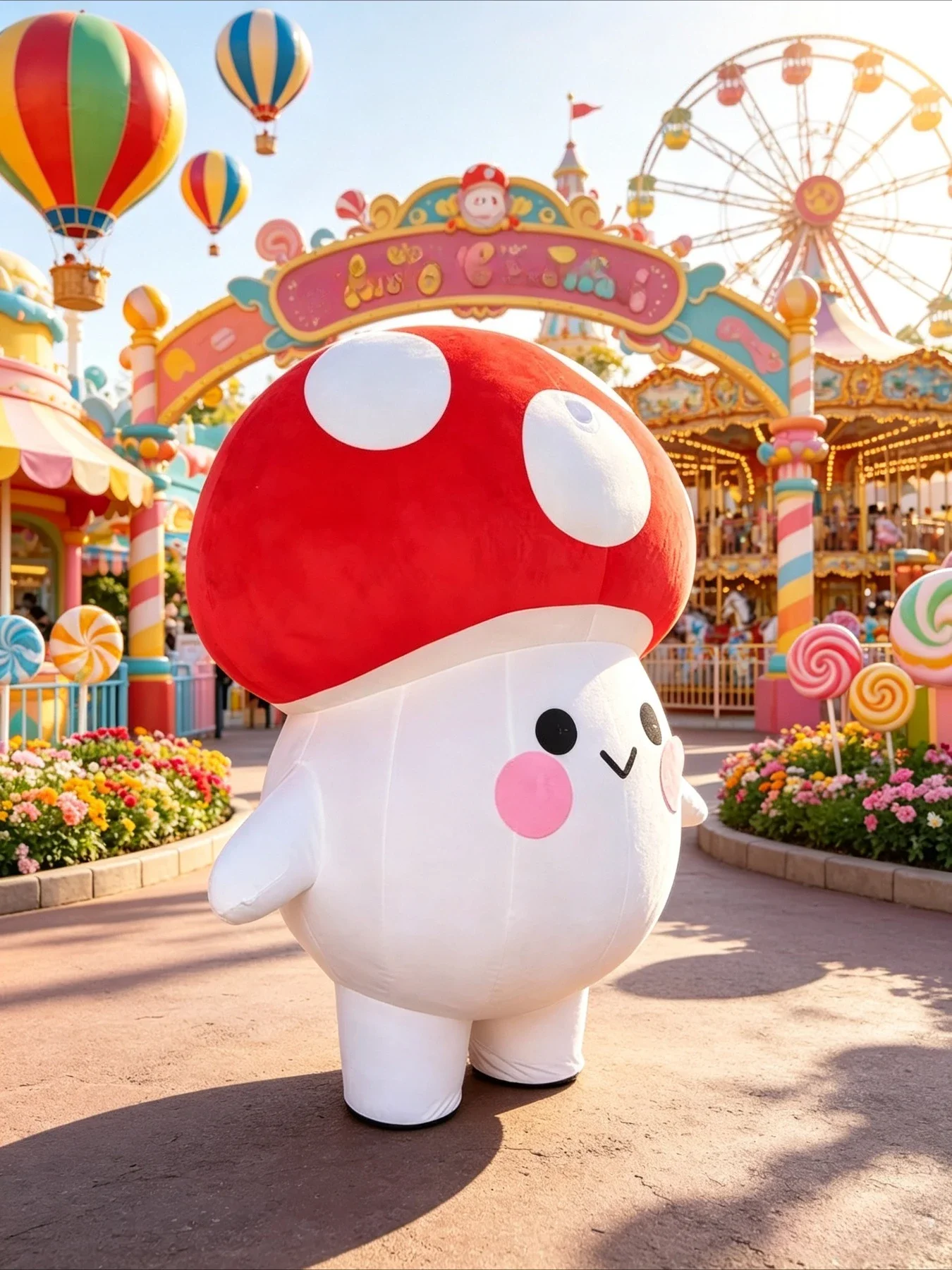 Costume de mascotte de champig - Event Party avis et prix