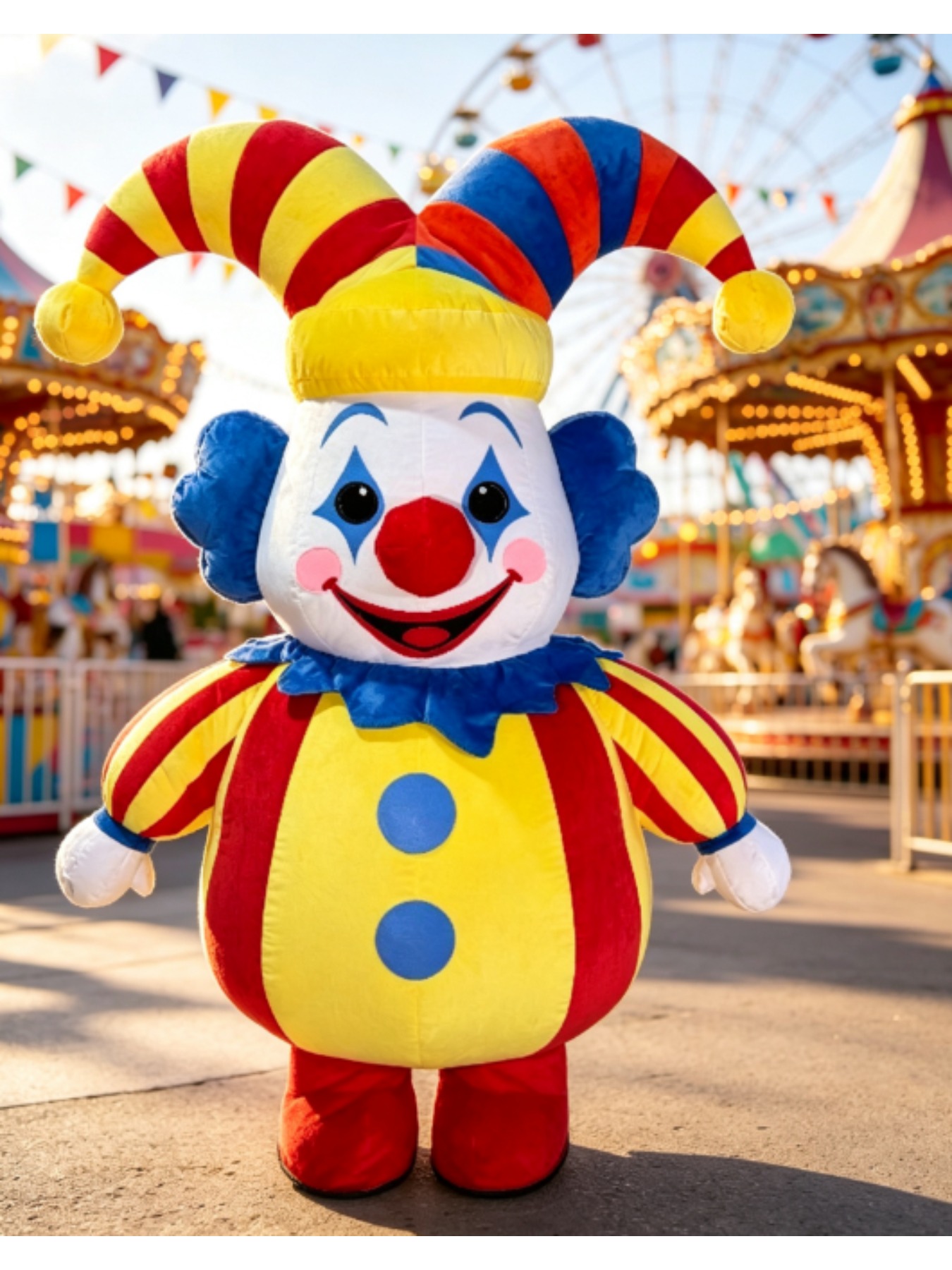 Costume de mascotte de clown d - Event Party avis et prix