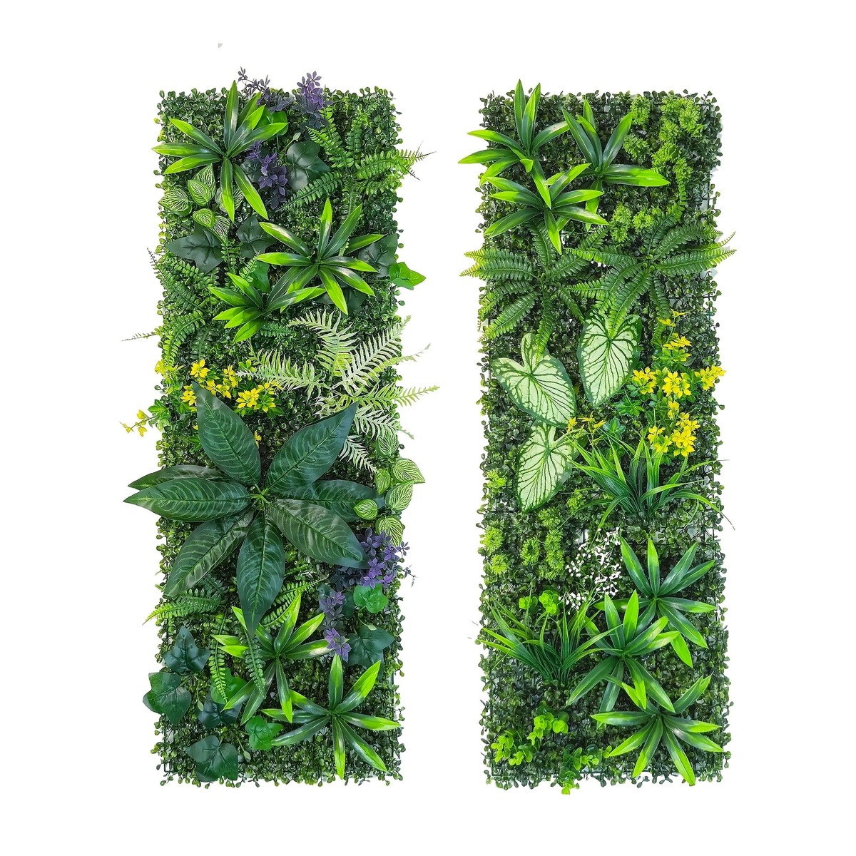 Panneau mural de verdure artif - Flower Wall Panel avis et prix