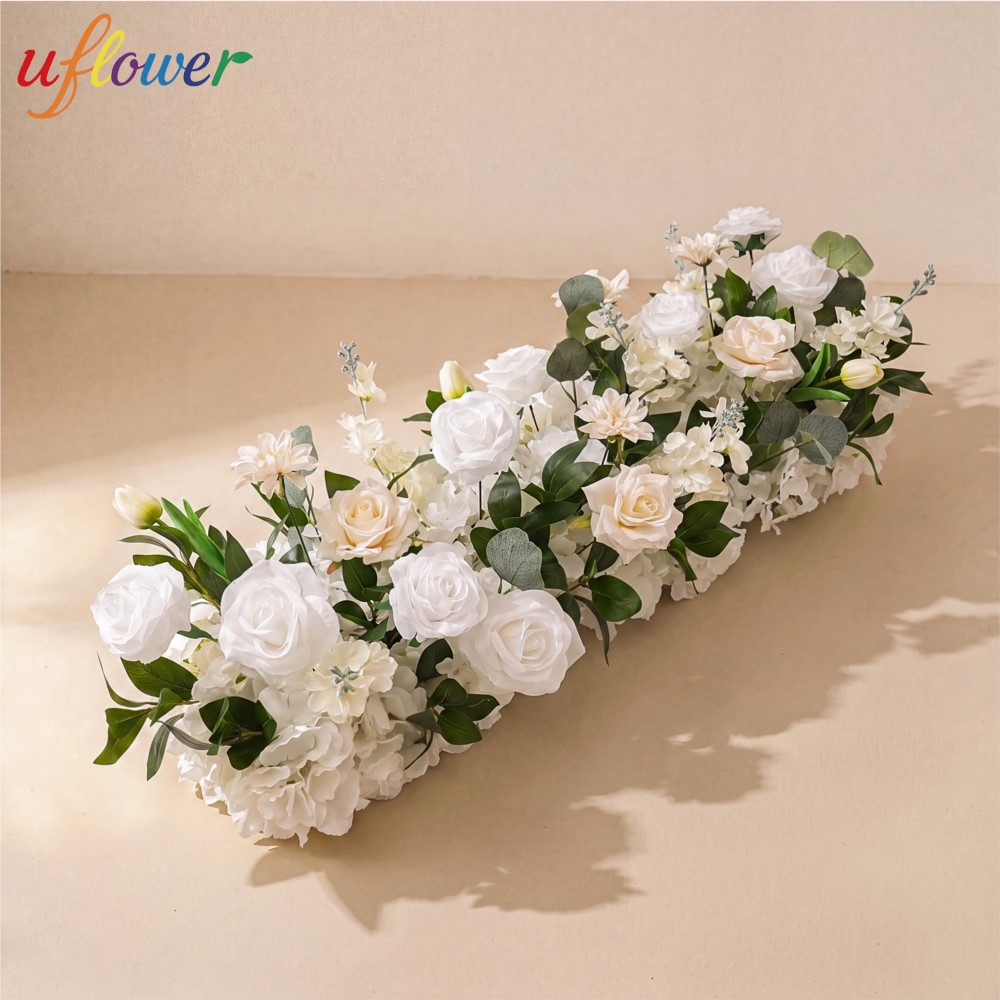 Uflower Rose Greenery Flower R - Flower Wall Panel avis et prix