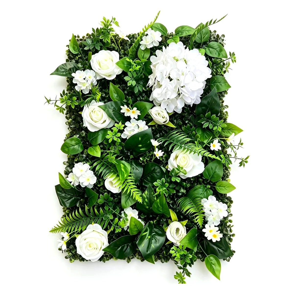 Panneau mural de fleurs artifi - Flower Wall Panel avis et prix