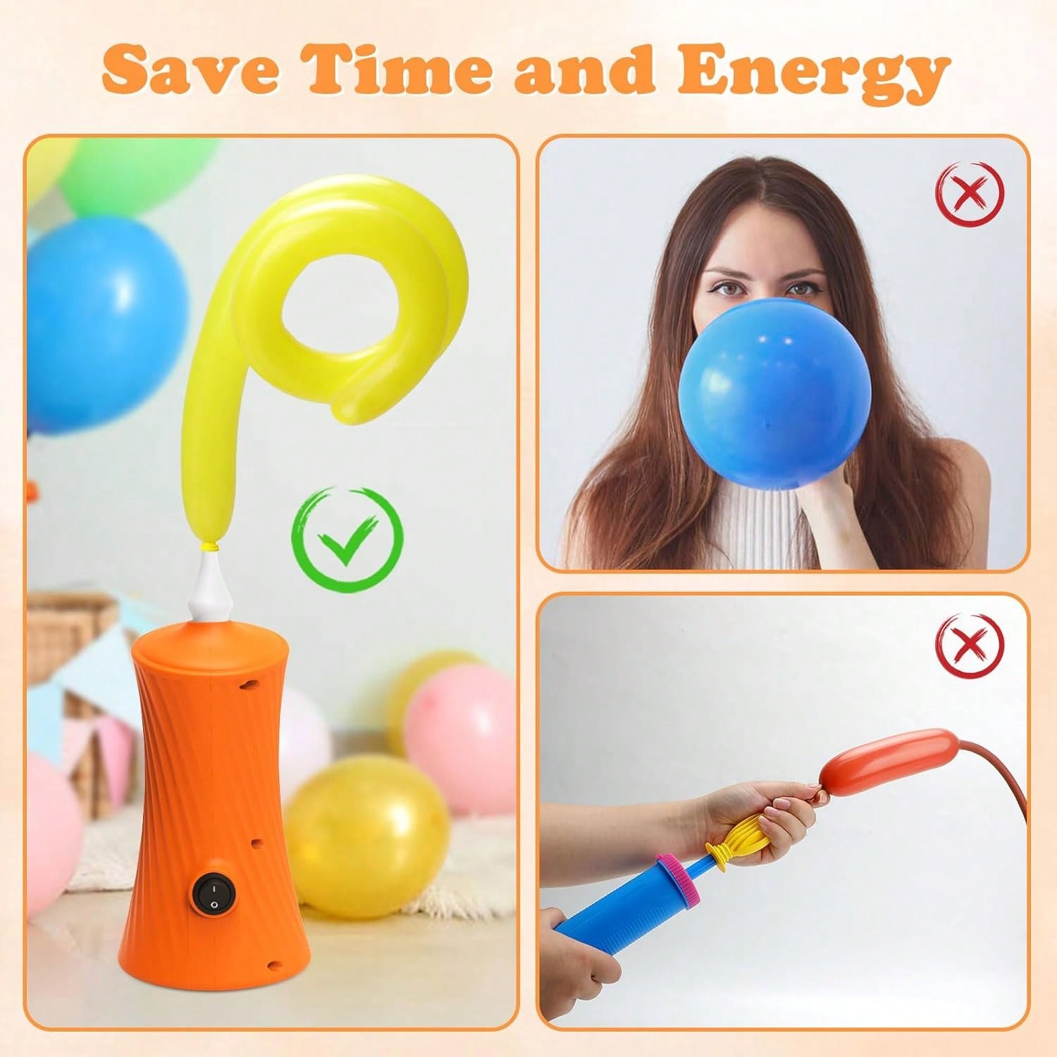 Pompe à ballons électrique pou - Balloon Pump Hand avis et prix