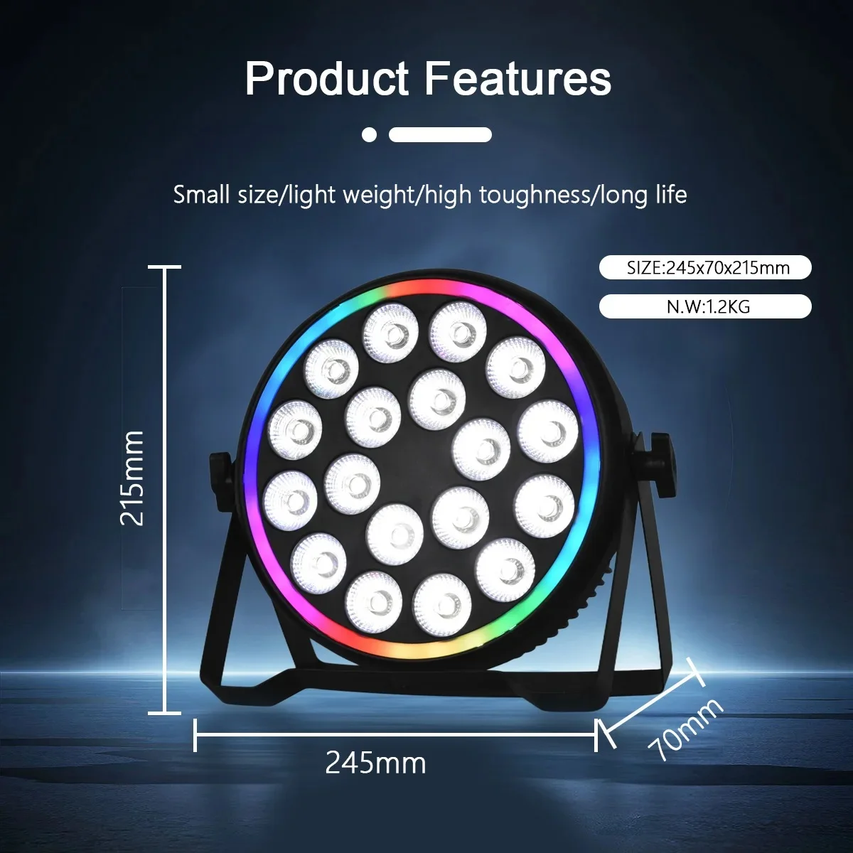 Projecteurs LED Par 4-en-1 RGB - Event & Party Supply Photos avis et prix